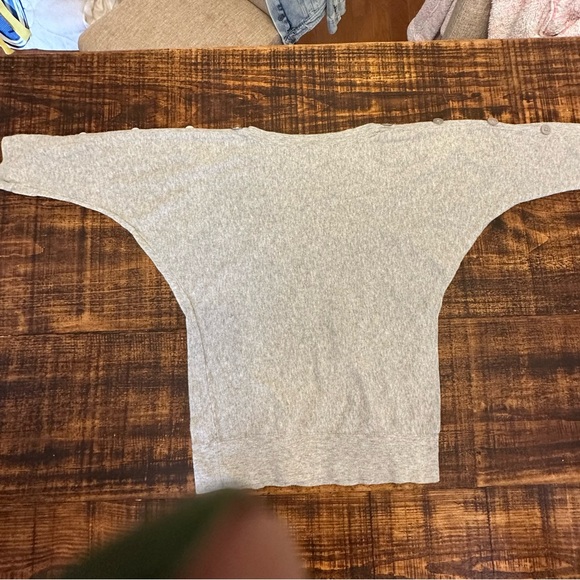 The Limited Boatneck Button Detail 3/4 sleeve sweater- EUC - Picture 3 of 6